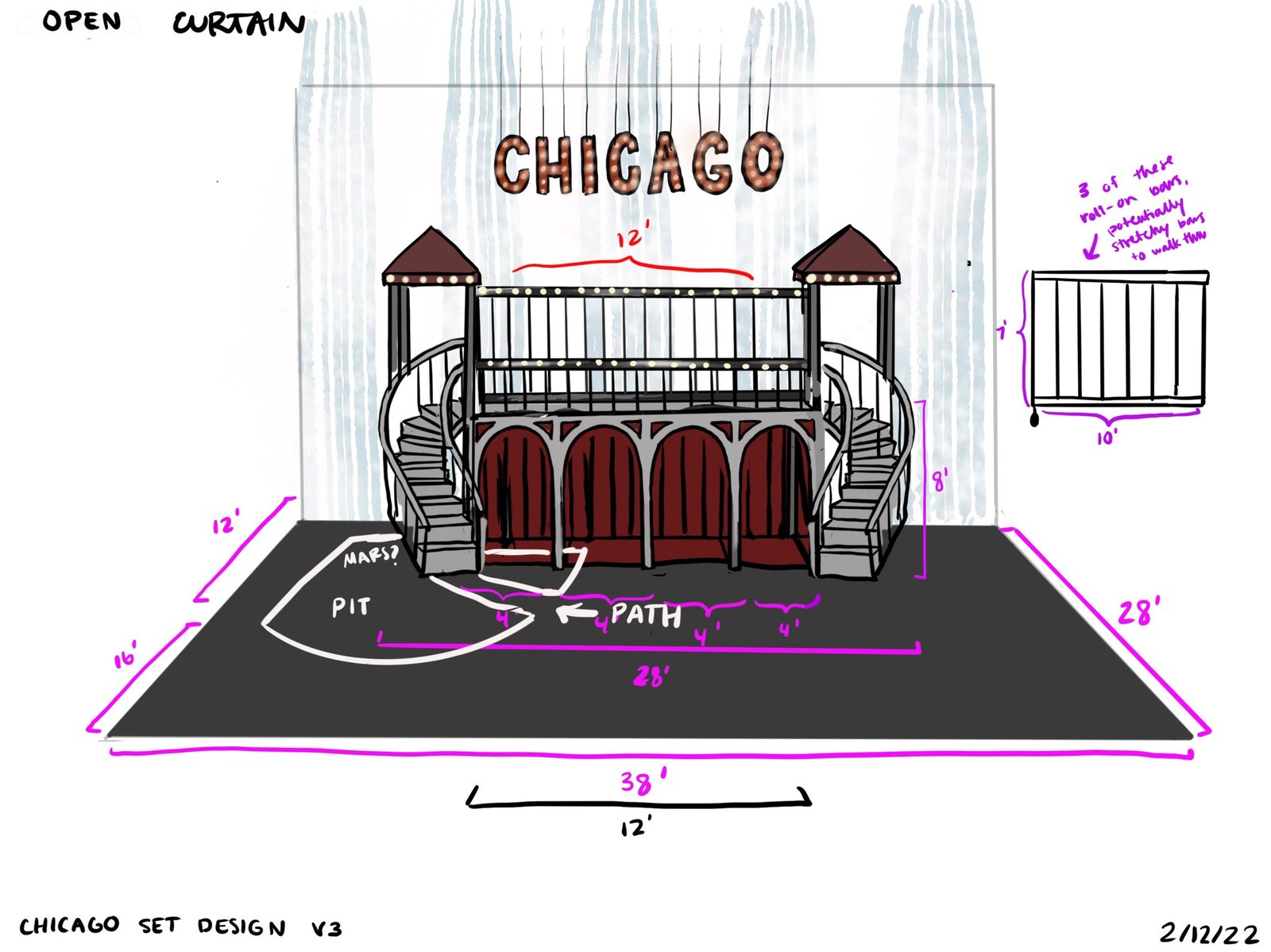Early concept sketch