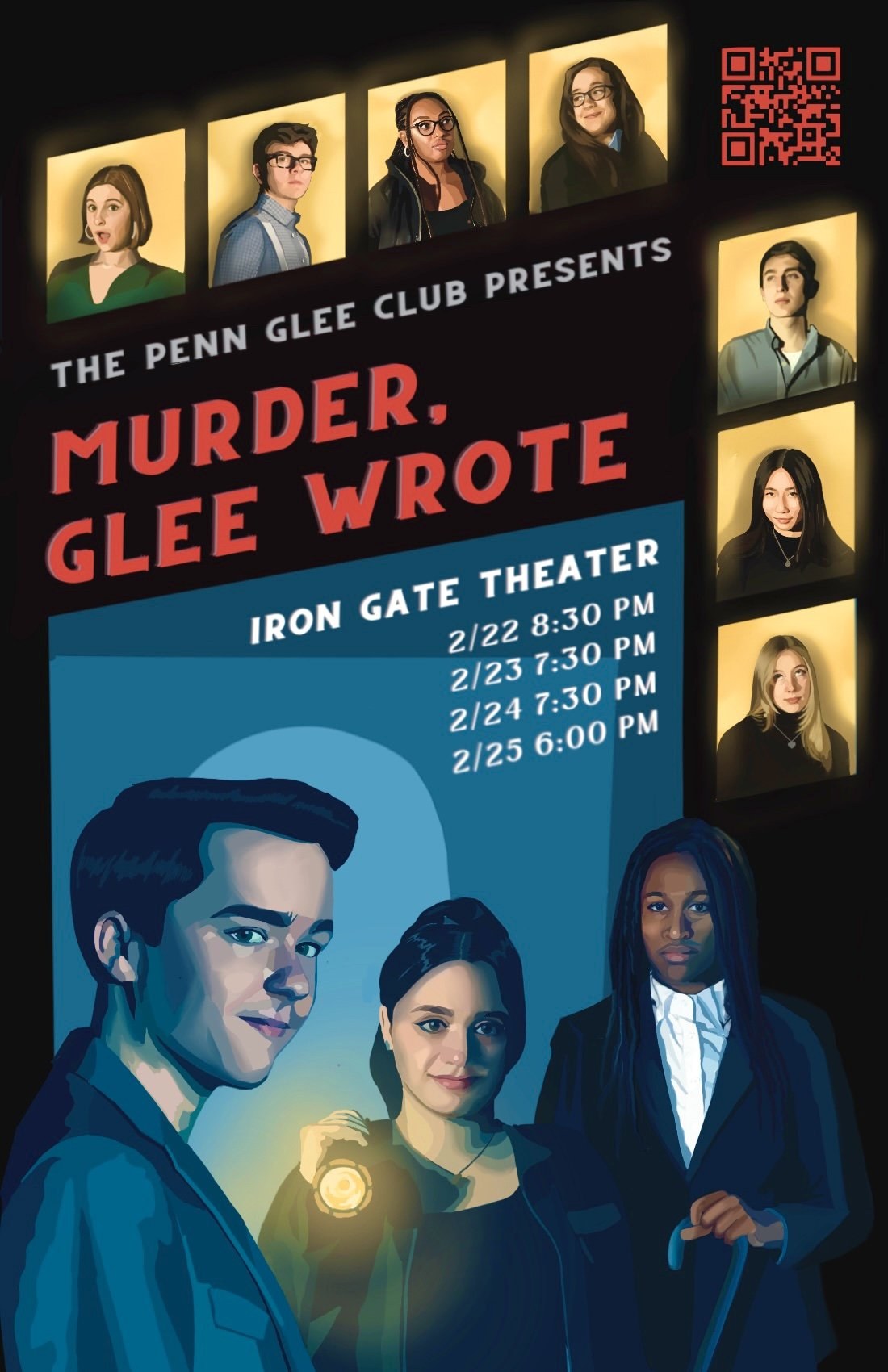 Murder, Glee Wrote poster