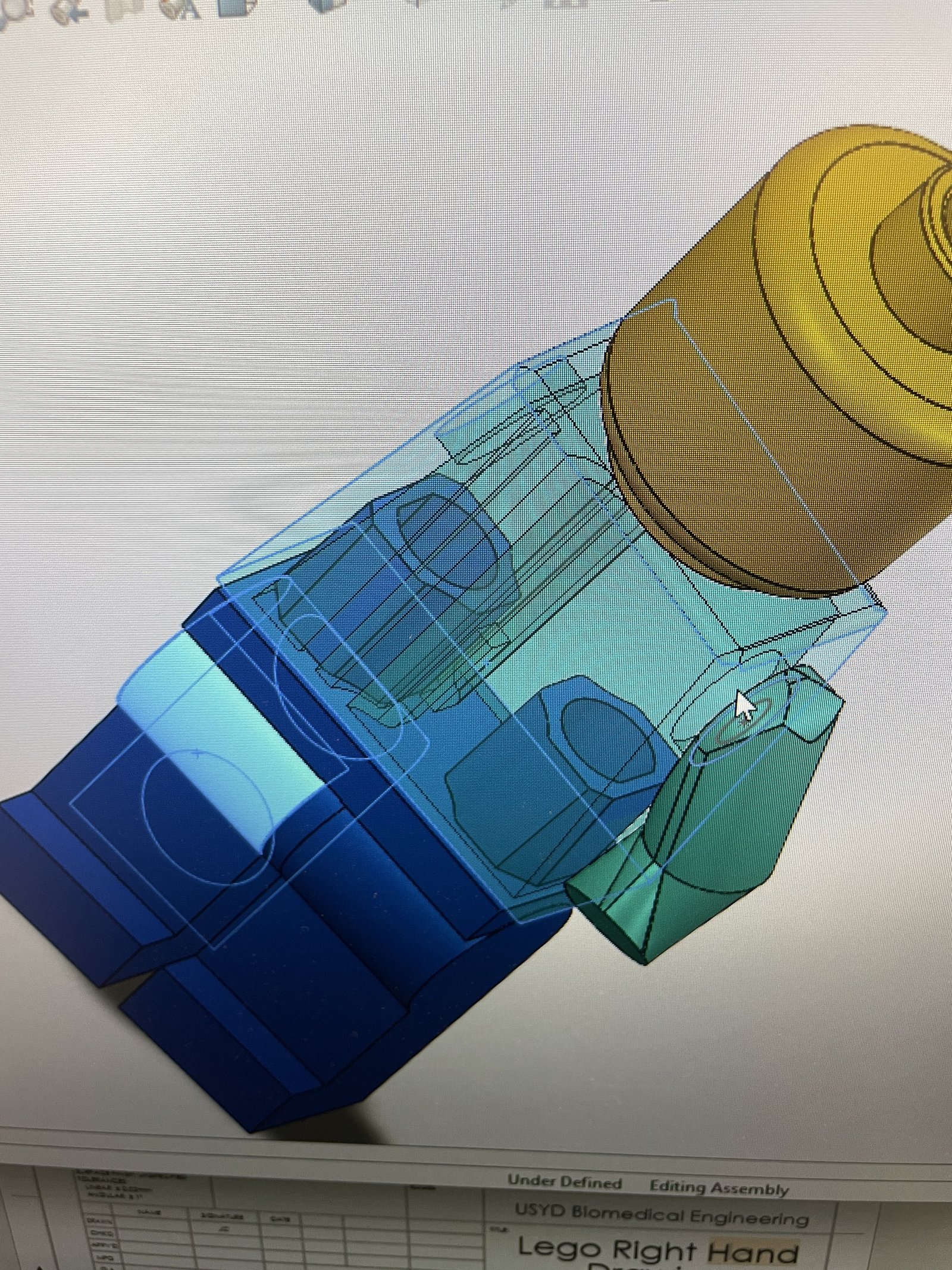Assembling in Solidworks