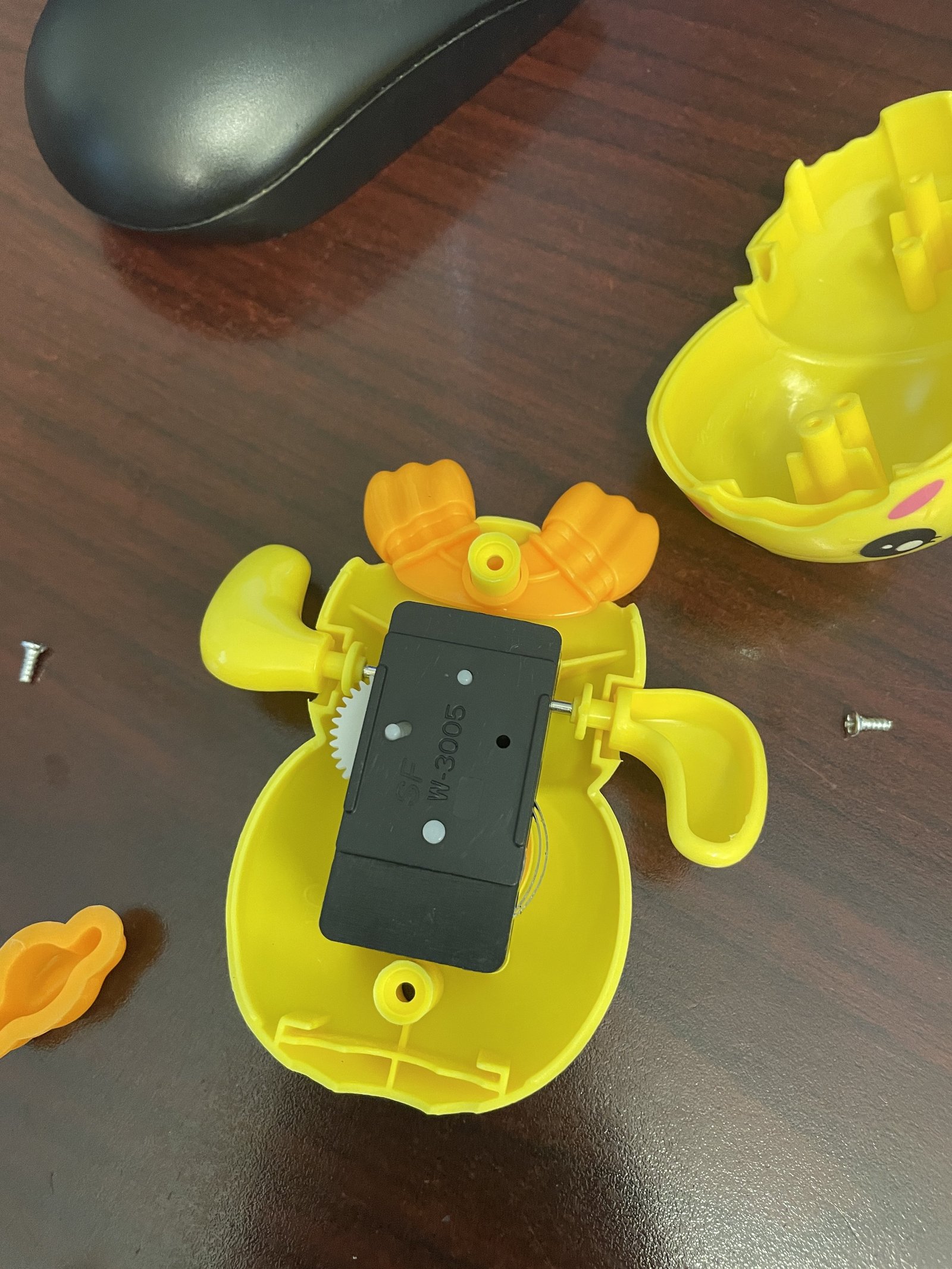 Disassembling the toy