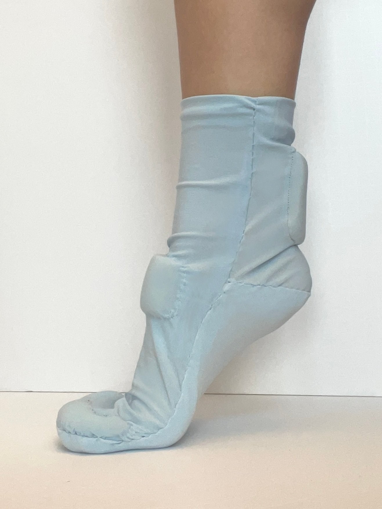 Second prototype sock with visible padding